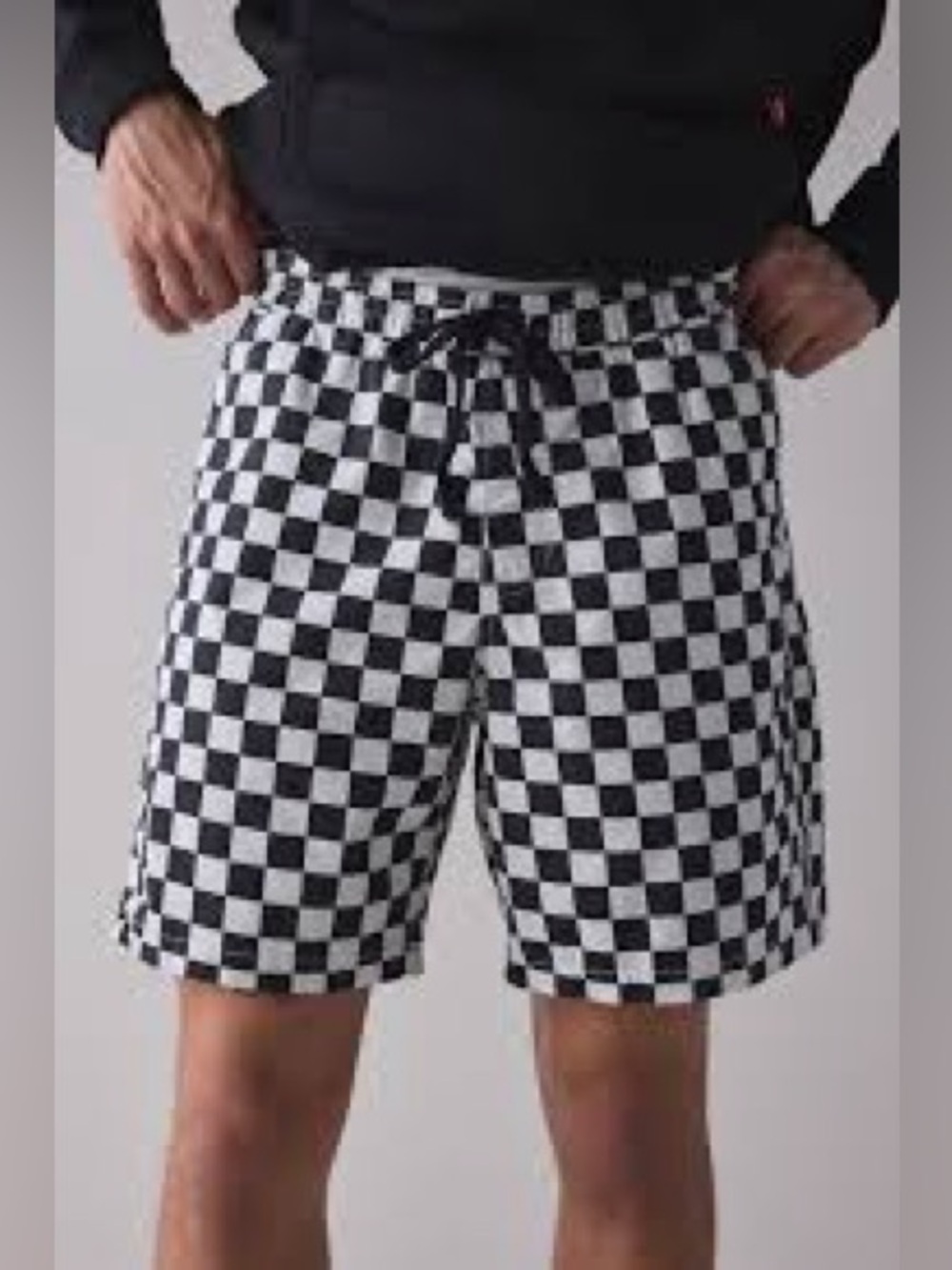 Vans Range Relaxed Elastic Shorts Checkered Large - Picture 1 of 7